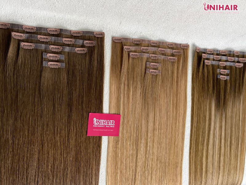 how to put in clip in hair extensions