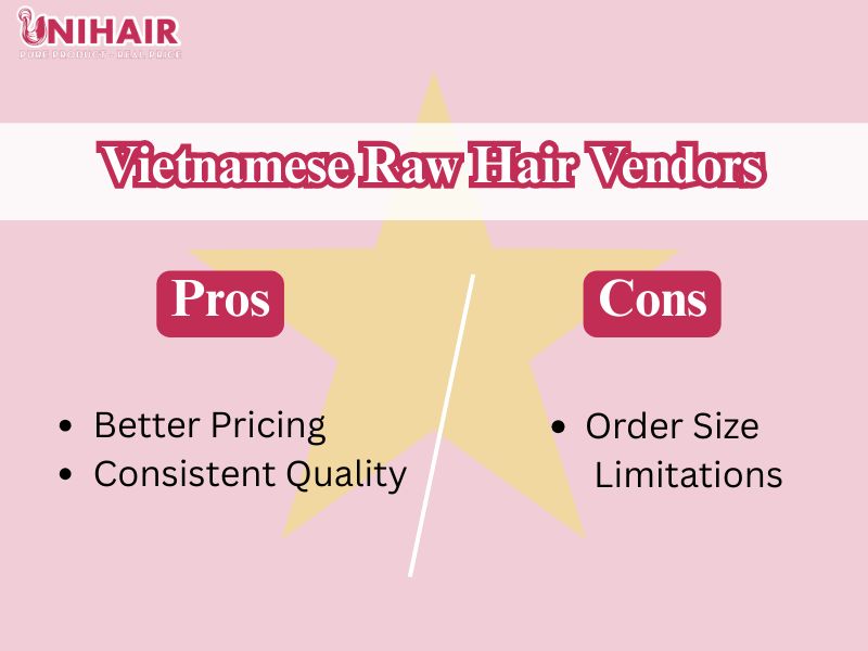 Raw Vietnamese Hair Vendors: How to Choose the Best Supplier 3 Pros and Cons of Vietnamese Raw Hair Vendors