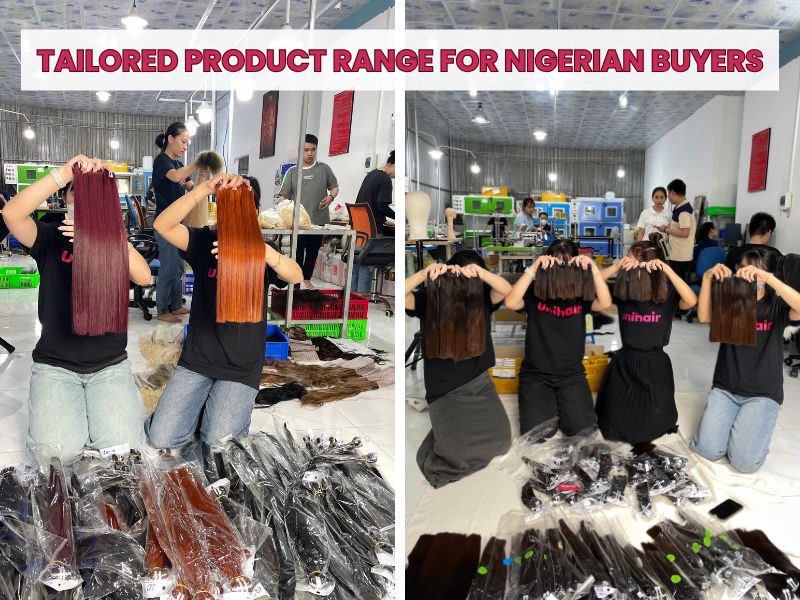 Vietnam Hair Factory in Nigeria