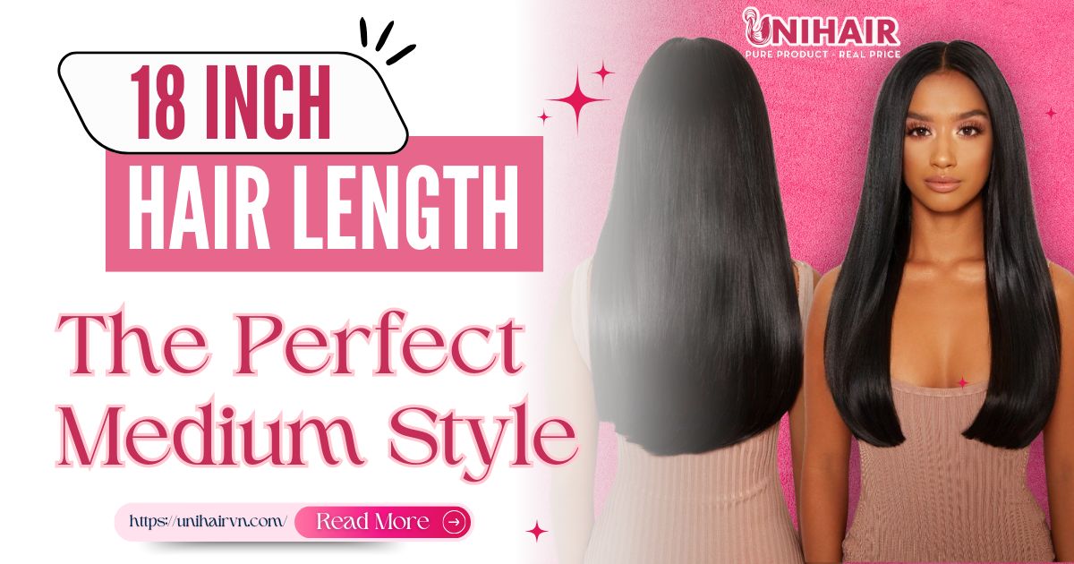 18 inch hair length
