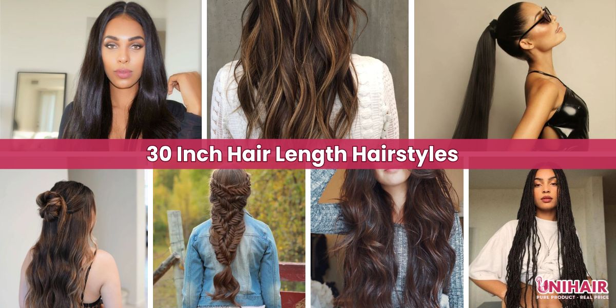 30 inch hair length