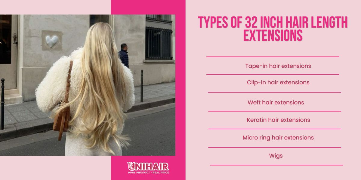 32 inch hair length