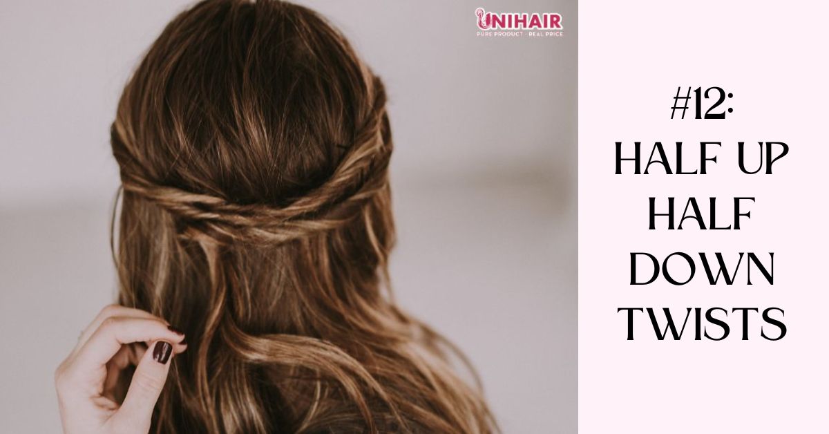 half up half down hairstyles black hair