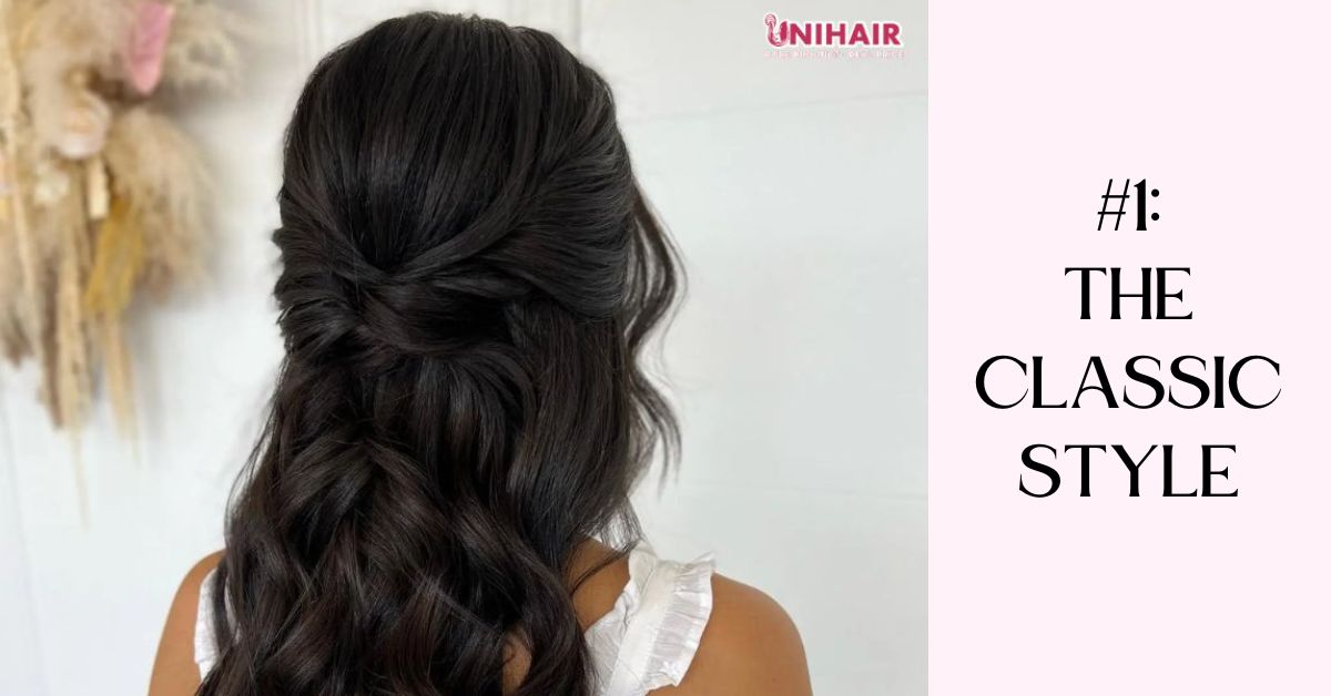 half up half down hairstyles black hair