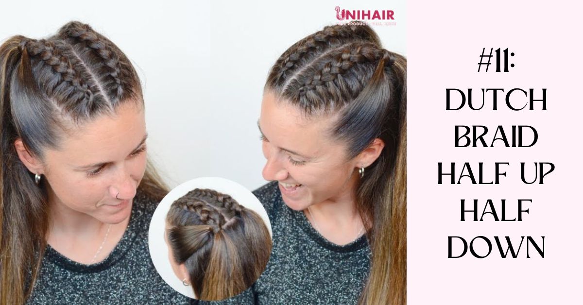 half up half down hairstyles black hair