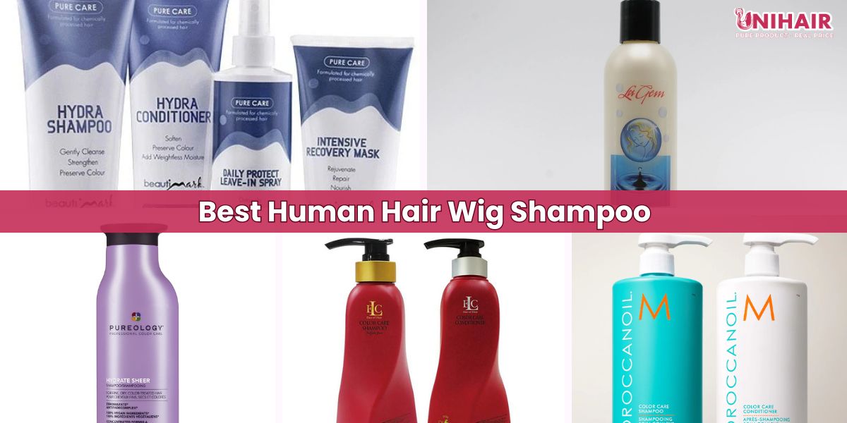 how to wash a human hair wig