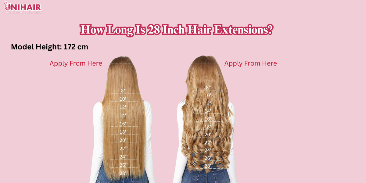 28 inch hair length