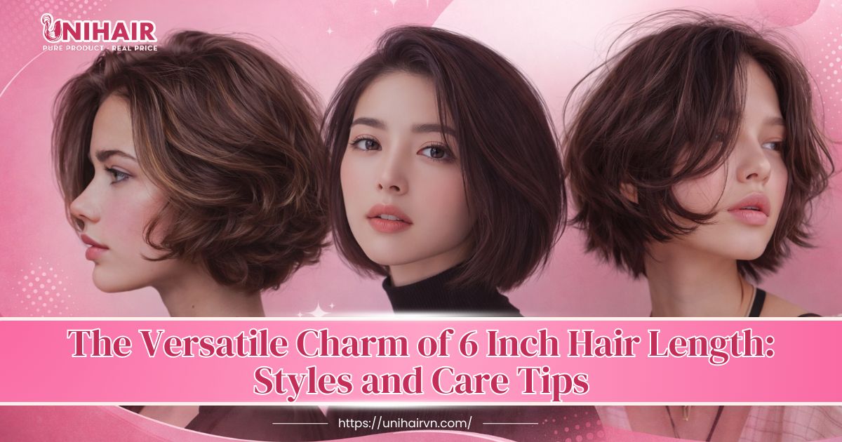 6 Inch Hair Length