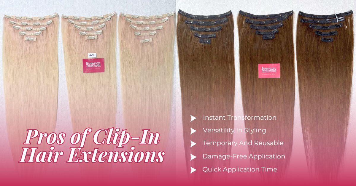 Unihairvn Clip-In Hair Extensions