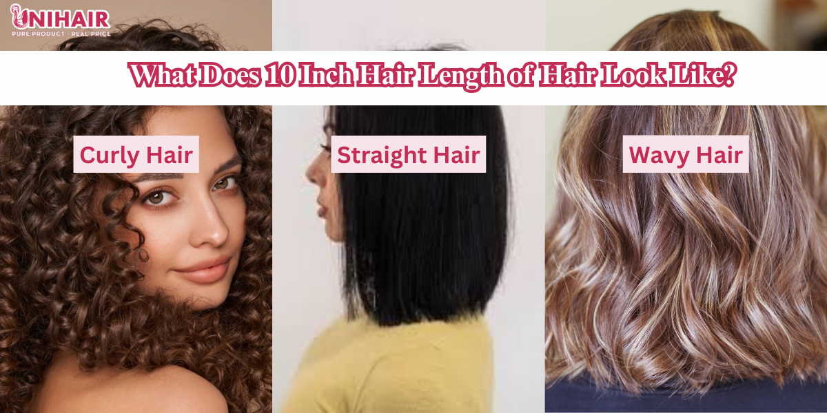 10 inch hair length