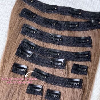 Fabric Clip-In Hair Extensions