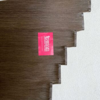 flat tip hair extensions color 2 dark brown 20 inches double drawn 5