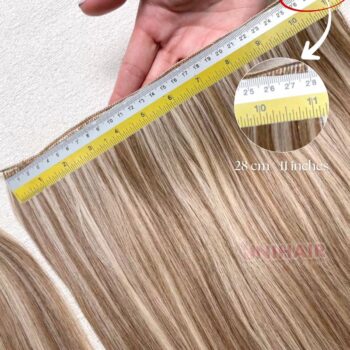JISOO Hand-Tied Weft Extensions