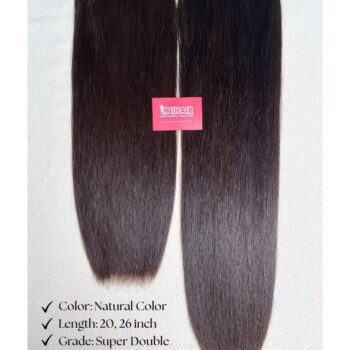 jisoo hand tied weft extensions natural black 4