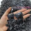 Kinky Curly Fabric Clip-In Hair Extensions – Natural Color