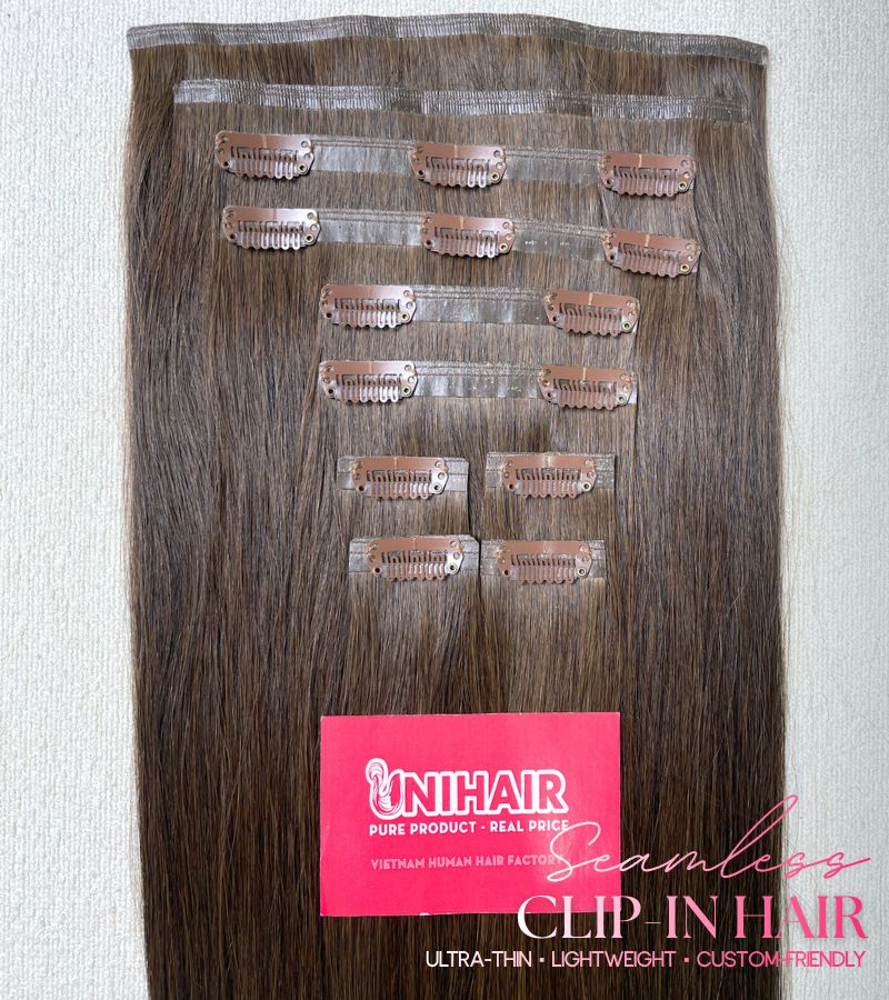 Seamless Clip-In Hair Extensions 24 Inch