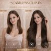 Seamless Clip-In Hair Extensions 24 Inch