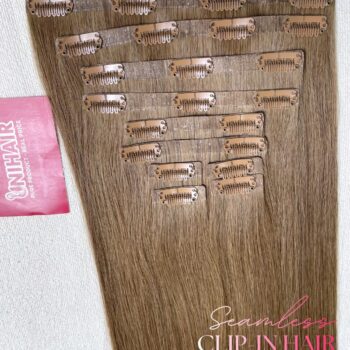 seamless clip in human hair extensions