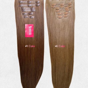 seamless clip in human hair extensions