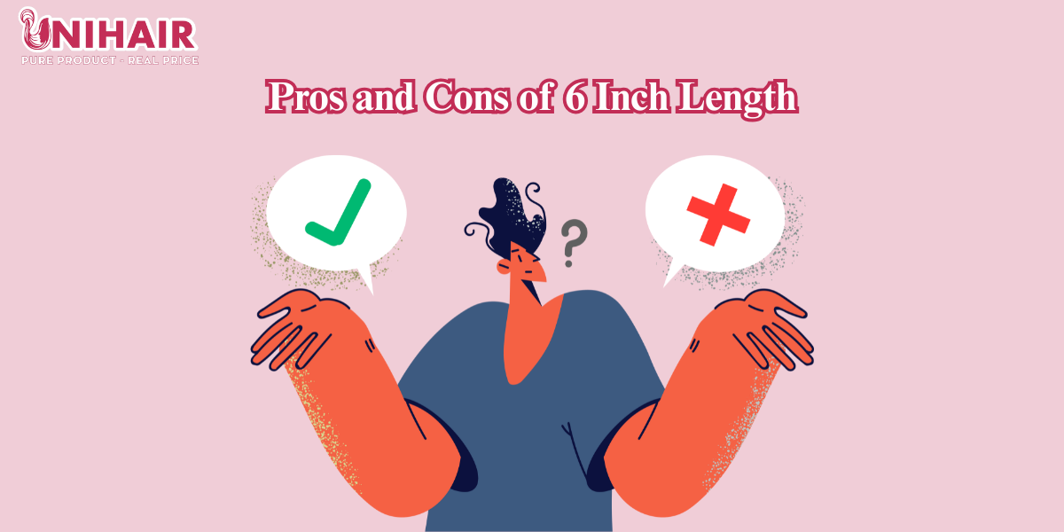 The Versatile Charm of 6 Inch Hair Length: Styles and Care Tips 3 Pros and Cons of 6 Inch Hair Length
