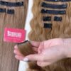 Wavy Fabric Clip-In Hair Extensions