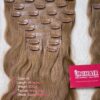 Wavy Seamless Clip In Hair Extensions