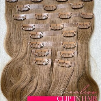 Wavy Seamless Clip In Hair Extensions