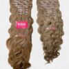 Wavy Seamless Clip In Hair Extensions