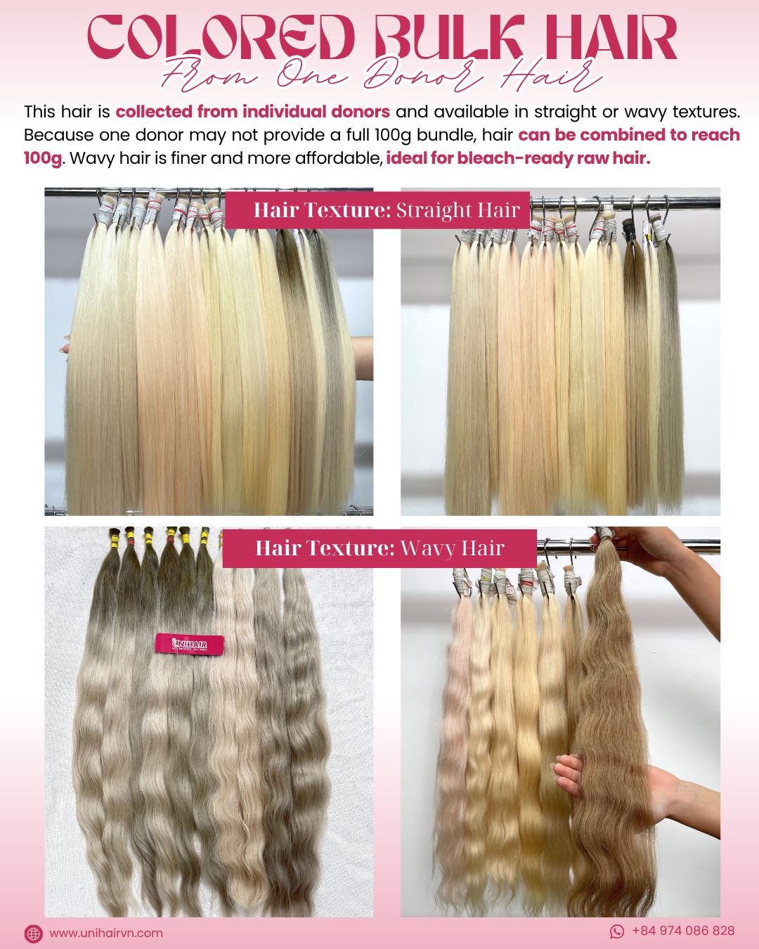 color bulk hair