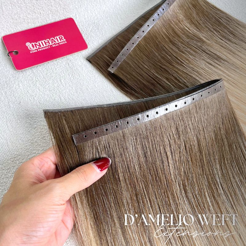 d'amelio weft hair extensions collection unihairvn
