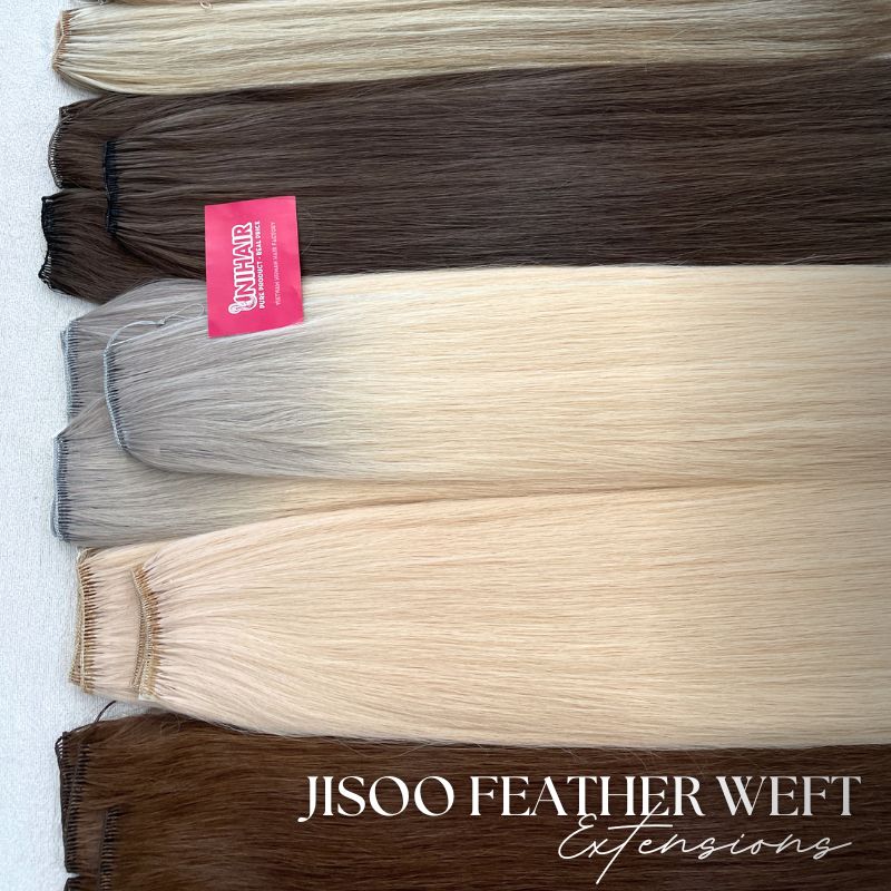 jisoo weft hair extensions collection unihairvn