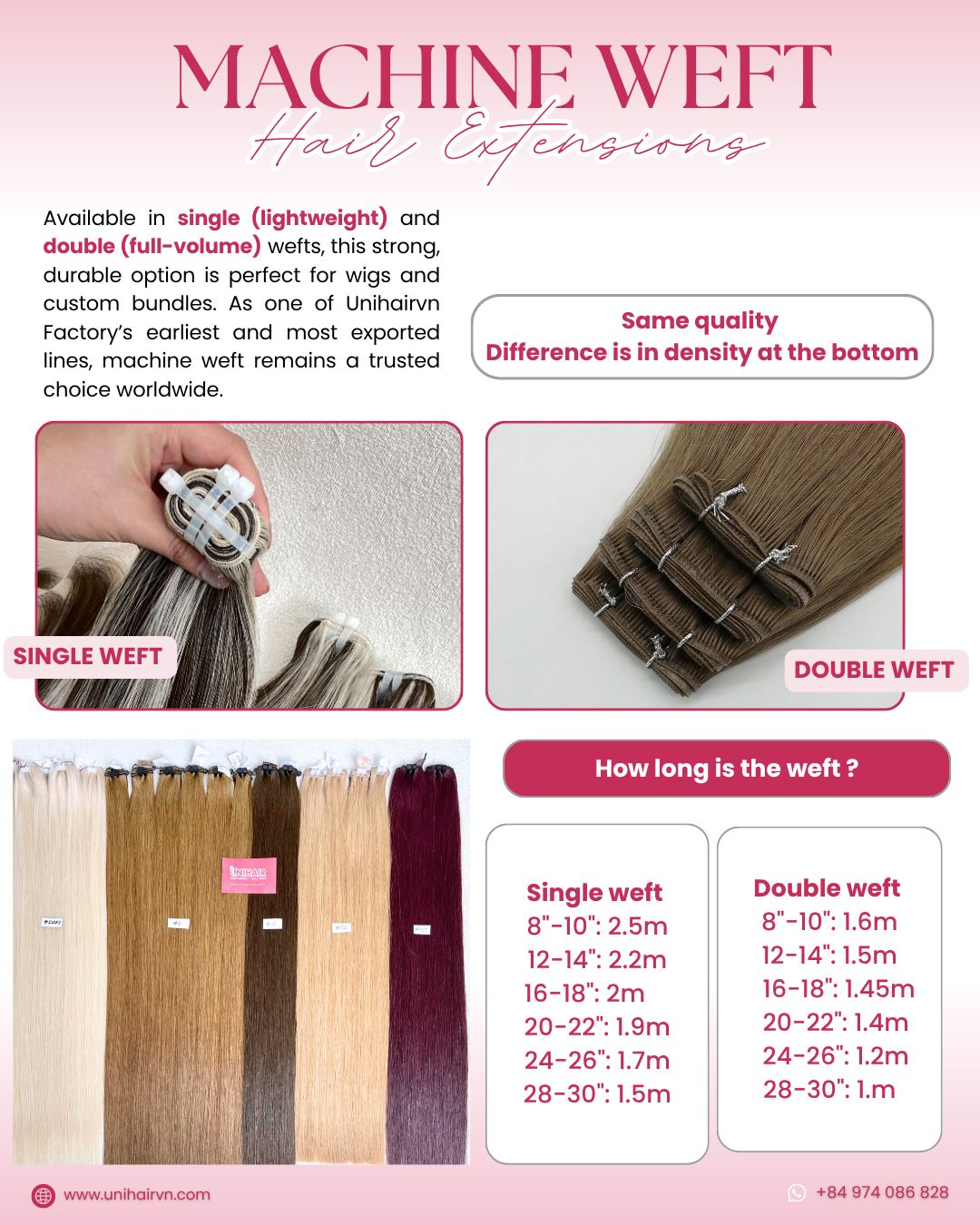 machine weft