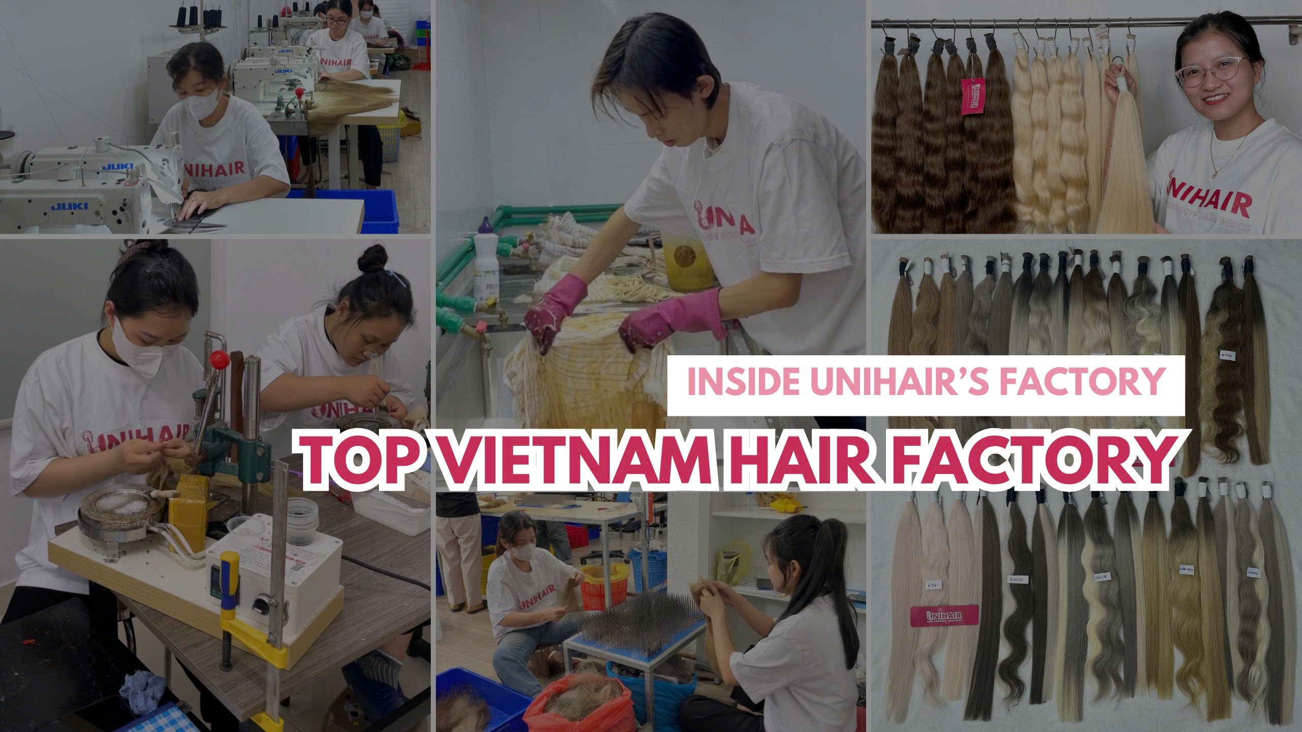 Unihairvn - One Of The Best Vietnamese Hair Factory