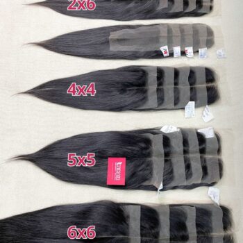 2X6 lace closure normal lace 8