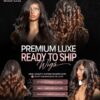 Body Wave Frontal Wig 22 Inches - 13x4 Ombre Brown Tip Wig