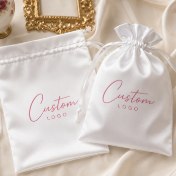 Alternative view of Custom Satin Bags For Hair Extensions & Wig Packaging | Unihairvn
