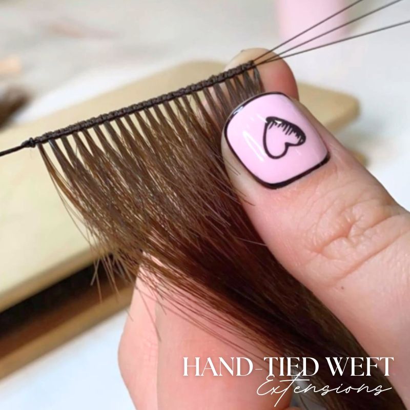 Hand-Tied Weft