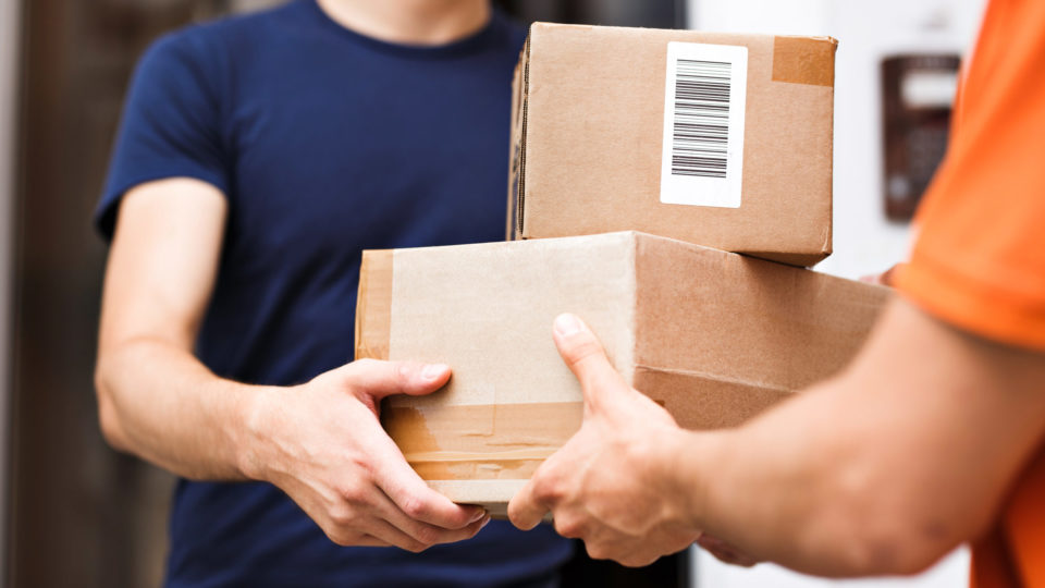 Shipping box