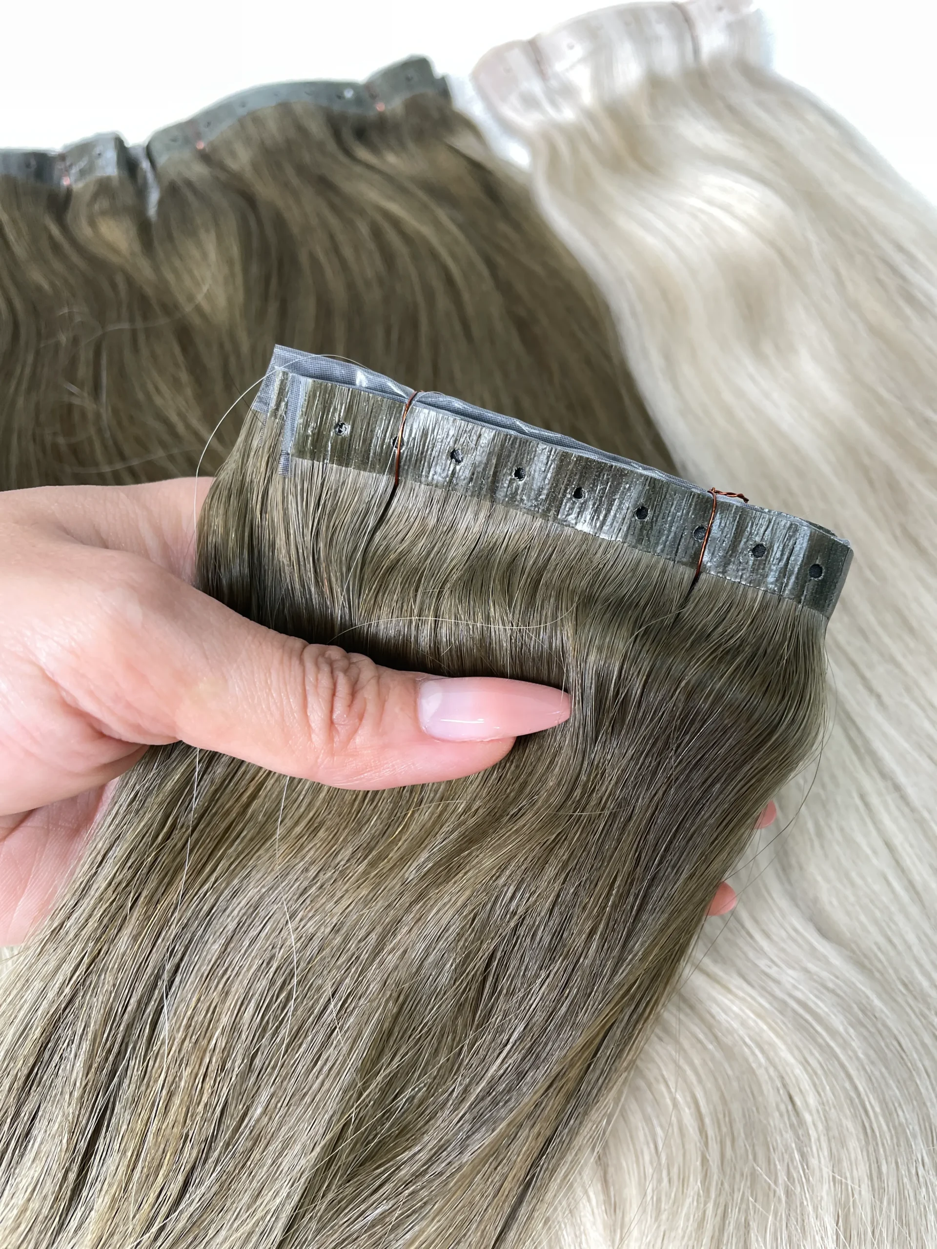 D’Amelio Weft Hair Extensions image 1 showing hero product visual by Unihairvn Vietnam hair factory
