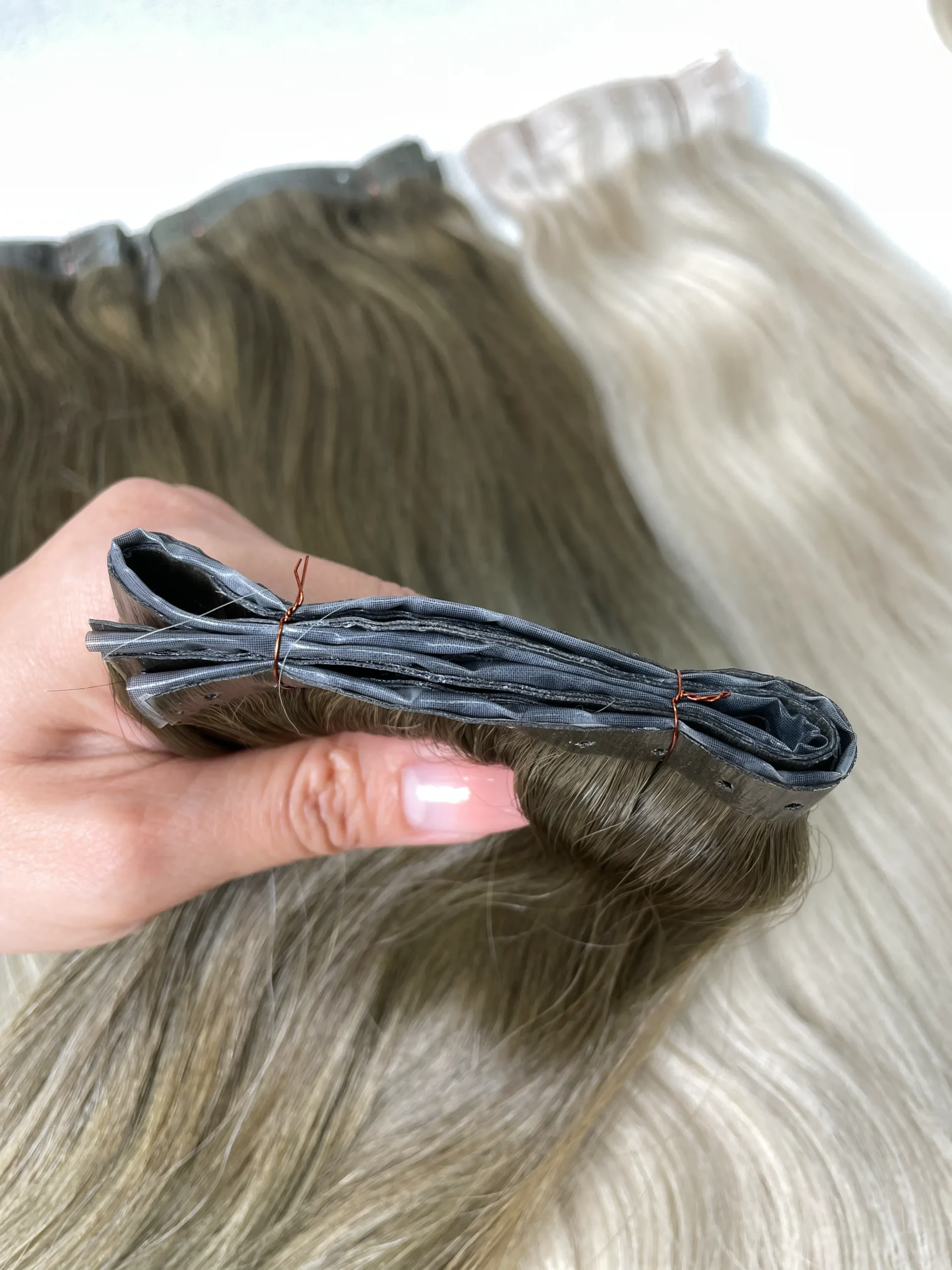 D’Amelio Weft Hair Extensions image 2 showing hero product visual by Unihairvn Vietnam hair factory