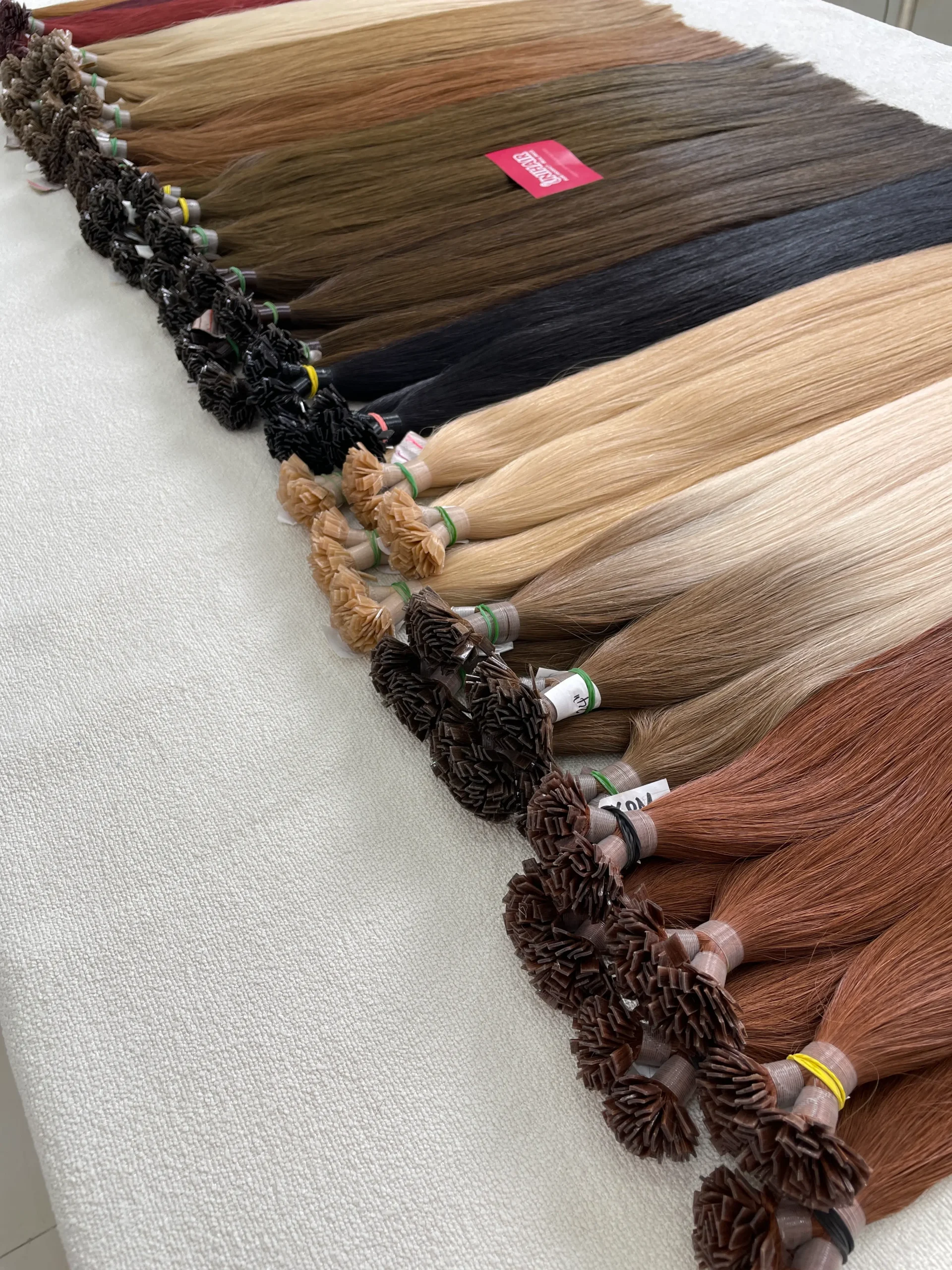 Keratin Tip Hair Extensions image 6 showing product gallery close-up by Unihairvn Vietnam hair factory Keratin Tip Hair Extensions image 6 showing product gallery close-up by Unihairvn Vietnam hair factory